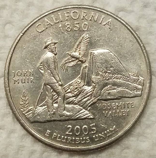 2005-P-California-Quarter-Speared-Tail-Of-Condor-On-Reverse?